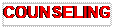 Casella di testo: COUNSELING

